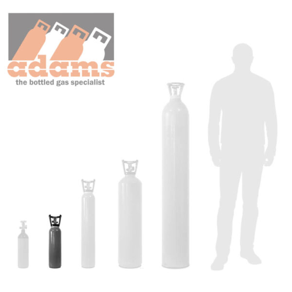 Carbon Dioxide (CO₂) Gas – 3.15kg Cylinder for Trade Users - Adams Gas Direct - Image 2